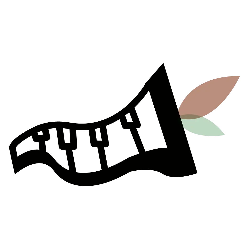 Illustration clavier piano pour les cours d'éveil musical à Nantes